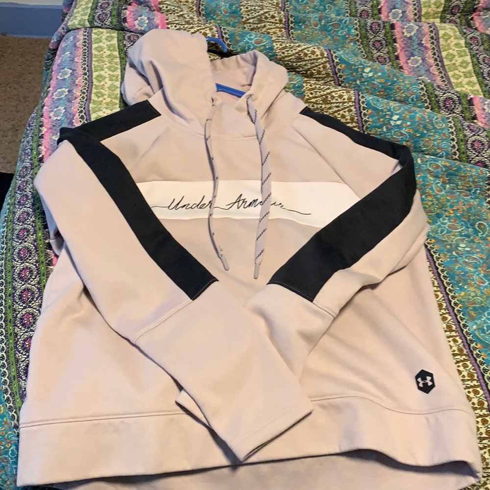 Under armour Pink hoodie..